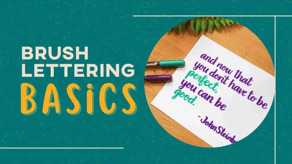Brush Lettering Basics: Master the Art of Dynamic Letterforms